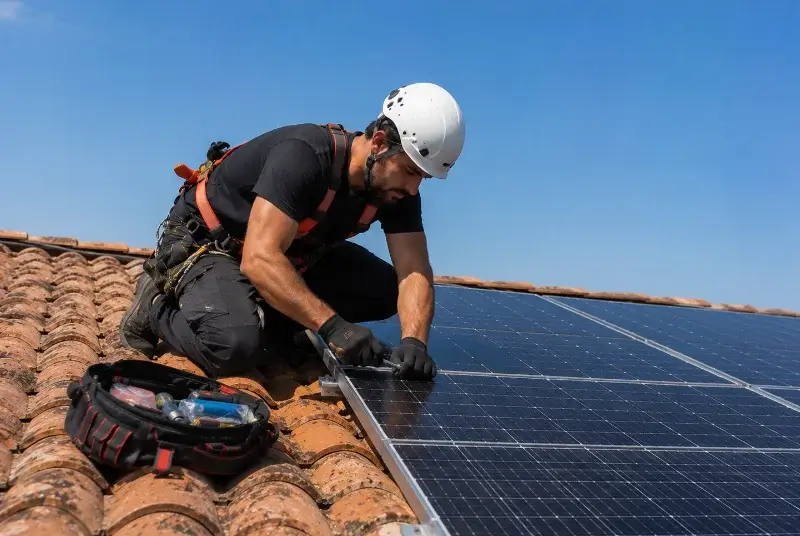 Maintenance et monitoring de panneaux solaires à Saint-Pierre-d'Irube